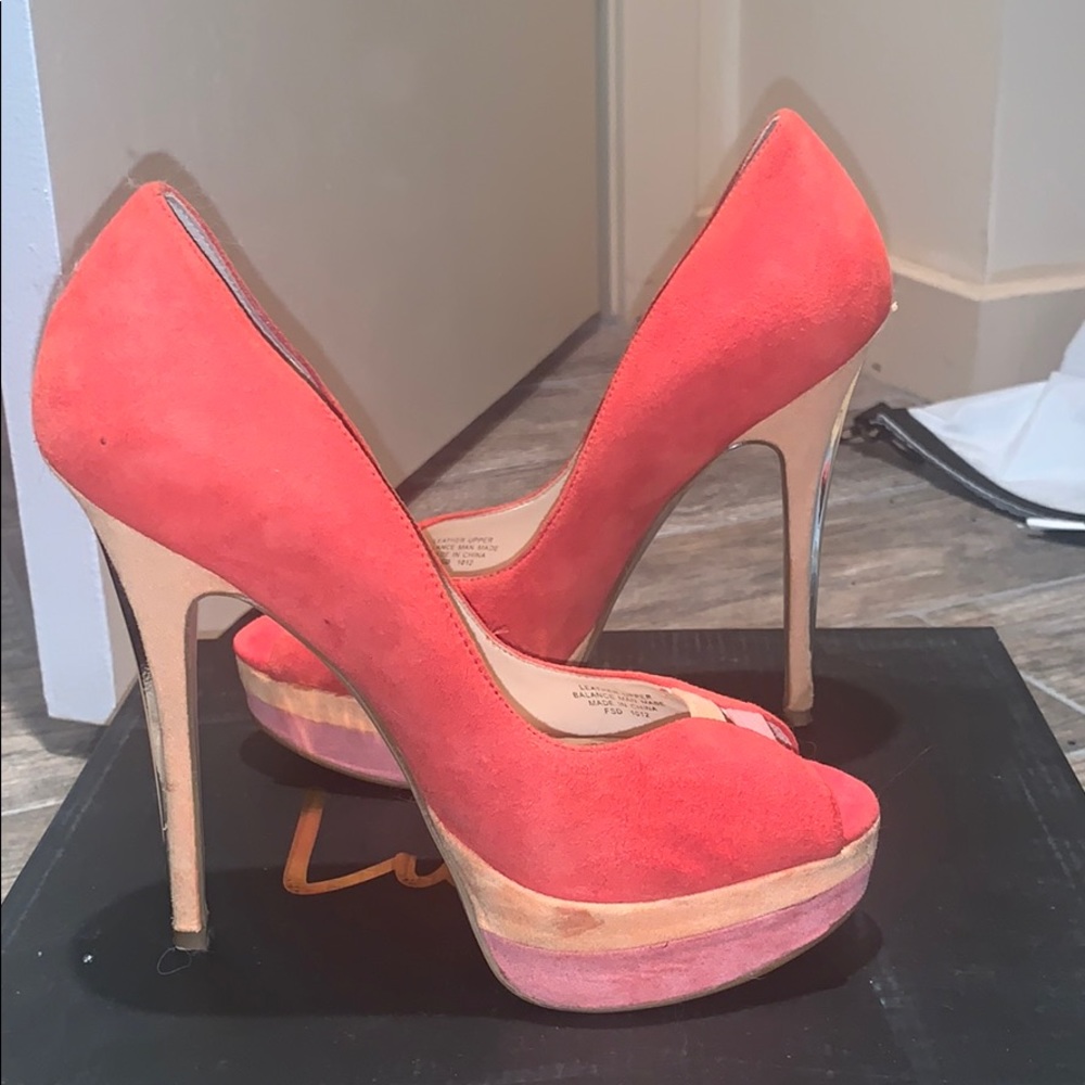 Pink & Orange Pumps